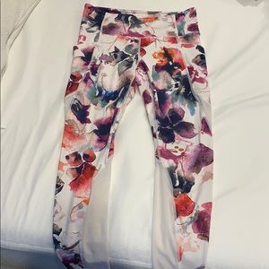 Athleta high waisted powervita 7/8 leggings
